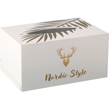 

Wooden Tissue Box Modern Dispenser Decorative Hotel Living Room Creative House Table Napkin Holders Paper Towel Storage LL50TB