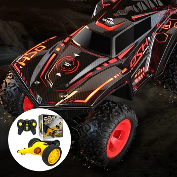 

1Pc Wireless Remote Control Practical Electronic Rotating Creative Durable Playing Toy Drift Car Car Model Stunt Car Educational