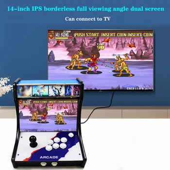 

Pandora 14" LCD Mini table top arcade with Classical games wifi 4018 In 1 PCB/mini machine
