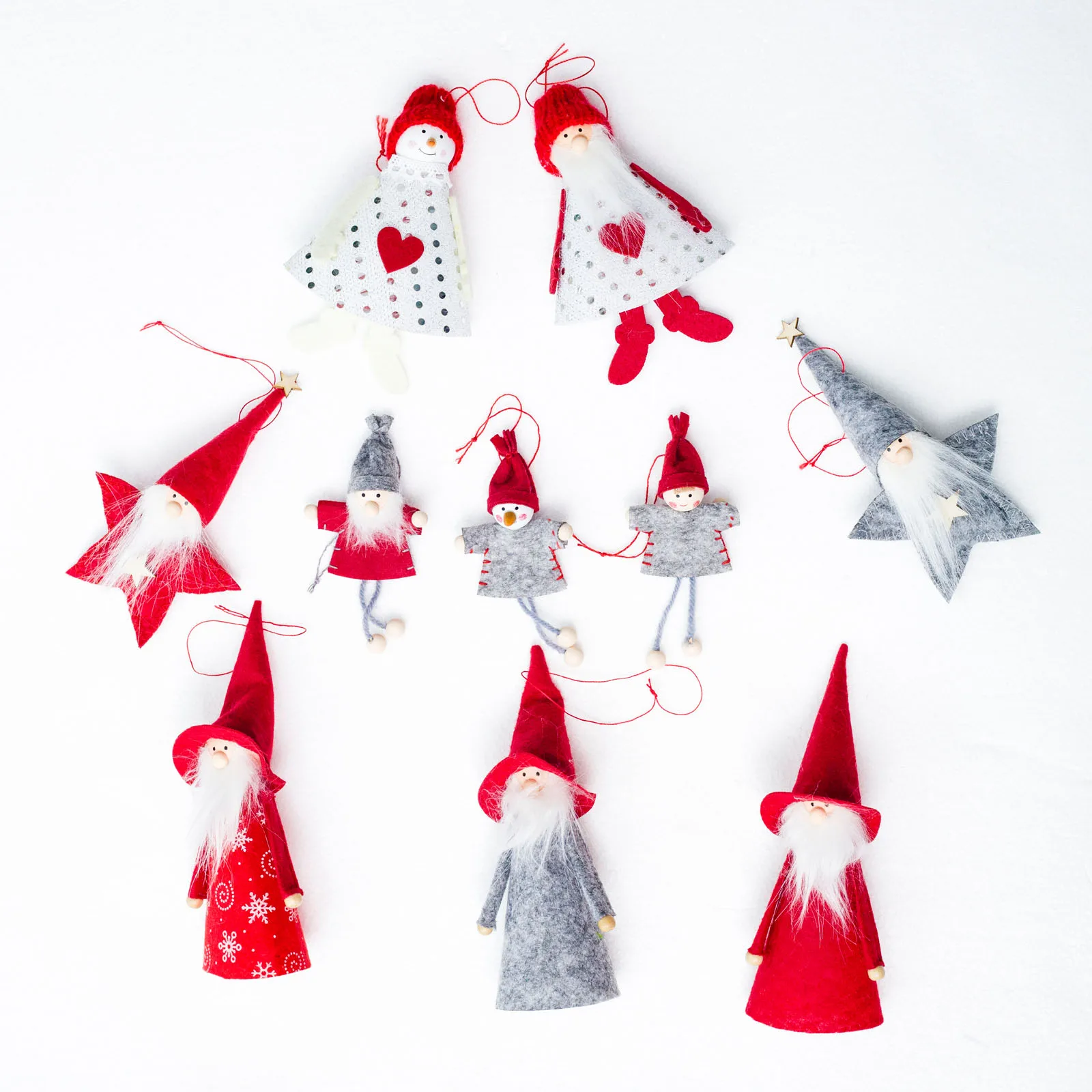 

Christmas Doll Pendant Christmas Cloth Doll Pendant Mini Wooden Christmas Tree Cute Doll Ornament Ornament Wooden Home Decor