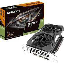 Видеокарта Gigabyte nVidia GeForce GTX 1650 1710MHz 4096MB 8002MHz 128 bit RTL [GV-N1650OC-4GD]