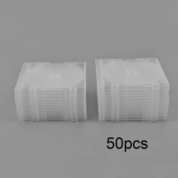 

25pcs/50pcs/100pcs CD DVD Double Sided Cover Storage Case Plastic Bag Sleeve Envelope Provide Storage & Protection