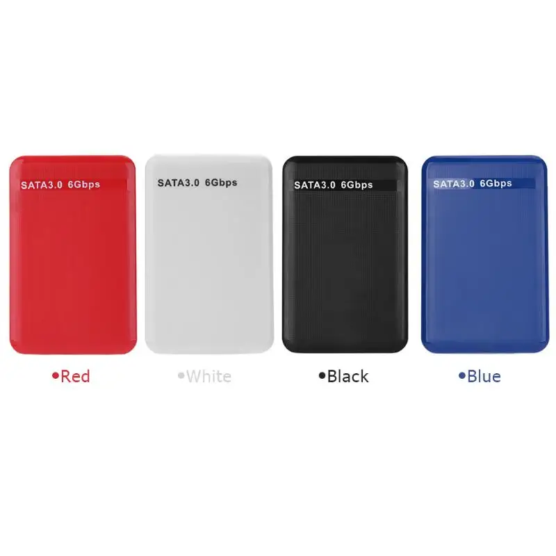 VKTECH 2,5 дюйма корпус для жесткого диска USB3.0 SATA 3,0 6 ГБ/сек. HDD жесткий диск Внешний корпус для жесткого диска чехол коробка поддерживает 3 ТБ жесткого диска