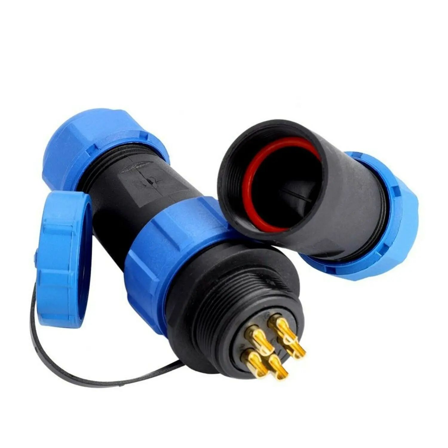 

SP21 IP68 2/3 /4/5 /7/9 /12pin Waterproof Aviation Plug Socket Cable in-line