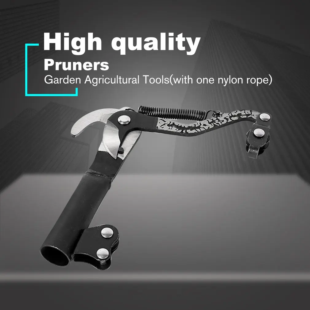 Pulley High Branch Scissors Garden Farm Tools Pruning Tool Fruit Tool Extendable Scissors Picking Fruit Garden Trimmerdiscount
