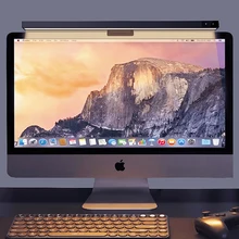

JUUZNP LED Desk Lamp Steples Dimming Toning For Computer PC Monitor Screen Hanging Light USB Charging Office Study Reading Light