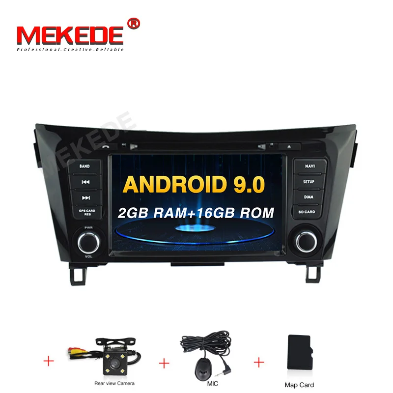 MEKEDE PX5 Android 9,0 автомобильный радиоприемник для NISSAN Qashqai X-Trail- Автомобильный мультимедийный плеер gps Навигация DVD плеер Автомобильный - Цвет: 16G dvd camera