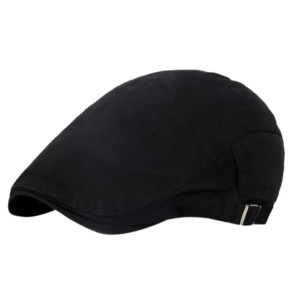 Шапка женская шапка мужская шляпа Кепки gorros mujer invierno, одежда для детей Модный хлопковый с закруглёнными краями и пуговицей сверху Кепки мягкая посадка такси шапка Повседневное& платье Стиль