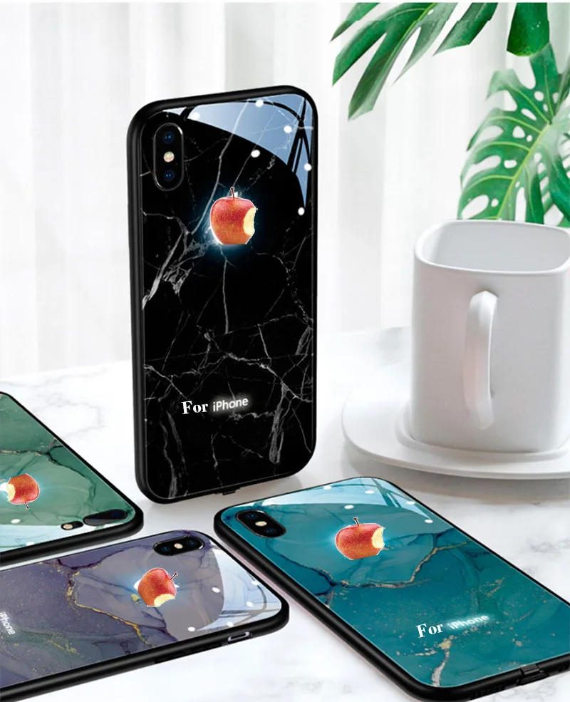 Чехол из закаленного стекла для Apple iPhone 11 Pro Max, X, XS MAX, XR, 12  Mini, 6S, 7, 8 Plus, # f0 | AliExpress