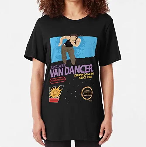 Jean Claude Van Dancer Slim Fit TShirt Unisex Hoodie Sweatshirt For Mens Womens Ladies Kids |