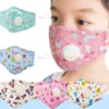 Children's Masks 3d Cartoon Mask Breathing Printing Sunscreen Mask Washable Headband Masque Mascarilla Cubrebocas Respirator 3