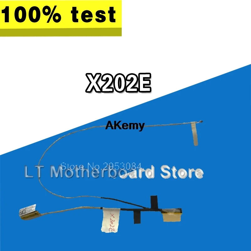 Новый оригинальный для For Asus S200 S200E X202E X201E X201EP X202EV (ноутбук) кабели Lcd LVDS видео экран