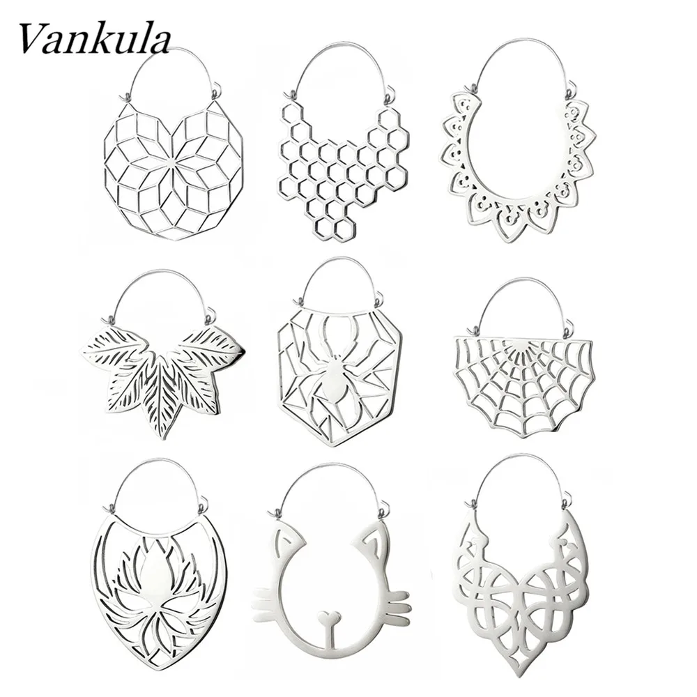 Vankula 2 шт. новый модный подвесной светильник для Пирсинга Ушей из нержавеющей