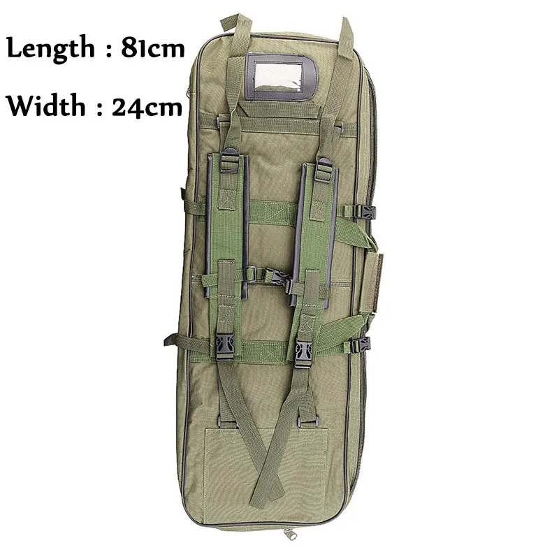 Военный мужской уличный тактический рюкзак, походная спортивная сумка на плечо, Охотничья стрельба, винтовка, пистолет, защита для переноски, квадратная сумка