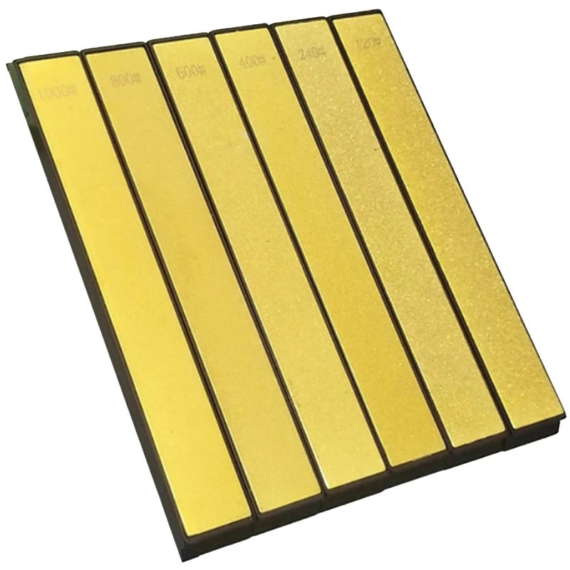 Алмазная точилка Whetstone 120-1000 Профессиональный мелкозернистый алмазный шлифовальный камень второго поколения 6 упаковок