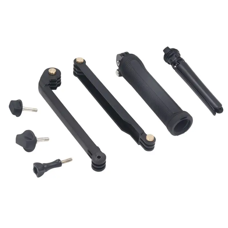 3 Way Grip водонепроницаемый монопод селфи палка Спортивная камера штатив кронштейн Складная подставка для Gopro Hero 5 6 4 для Xiaomi yi 4K