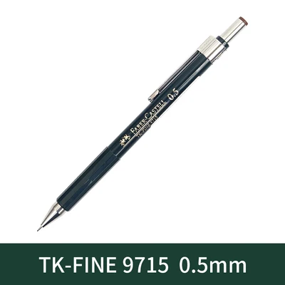 Немецкий автоматический карандаш Faber-Castell 0,35& 0,5& 0,7& 1,0 мм для рисования, студенческий карандаш для письма, 1 шт./лот - Цвет: 1pcs