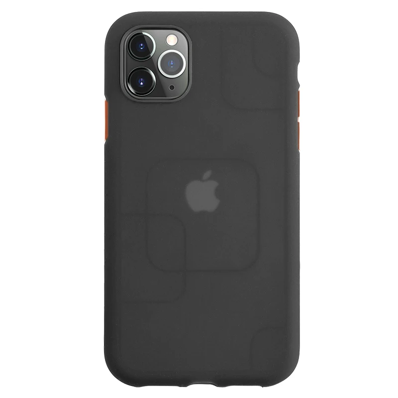 Sancore жидкий силиконовый чехол для iPhone 11 Pro Max чехол s высокое качество чехол тонкий мягкий чехол для 5,8 6,1 6,5 крышка - Цвет: Black