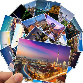 

Germany Neuschwanstein Travel Wish Business Greeting Card Birthday Postcards Party Invitation Postcard-Set 30pc Vintage Decor