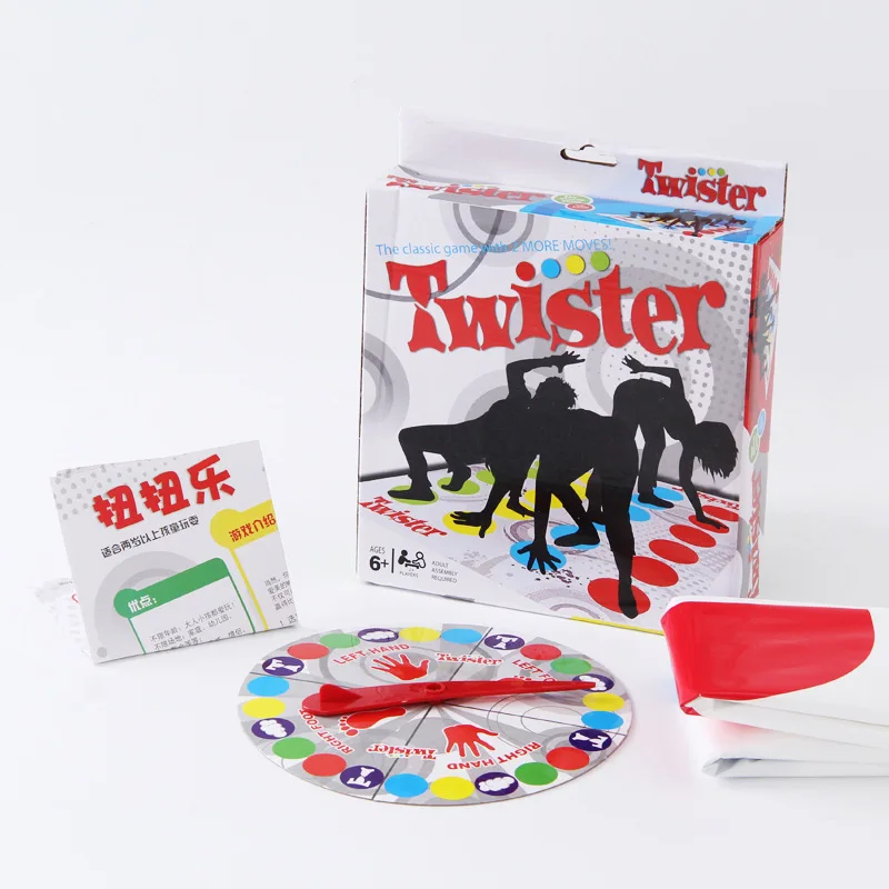 Настольные игры для взрослых в штучной упаковке Twister или более человек вечерние интерактивные игры для родителей и детей AliExpress