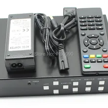 4 канала DMX контроллер VGA, HDMI, DVI USB RS232 видео процессор 2x2,2x1,1x2,1x3,1x4,4x1 4ch ТВ видеостены