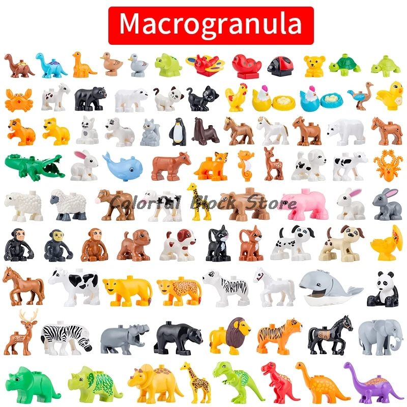 Puzzle Early Education Animals Dinosaur Farm Series Toys Building Blocks Suitable For Children Under 3 Years Old Gift Paradise