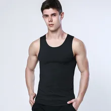 Вискозный жилет, Мужская Спортивная Повседневная дышащая быстросохнущая одежда, мужская облегающая летняя Облегающая рубашка Qmilch без рукавов