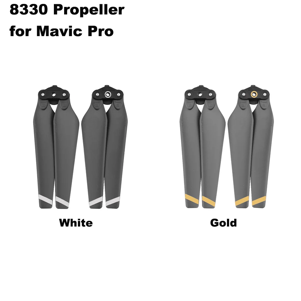 2Pcs 8330F Elica Per Dji Mavic Pro Fly Più Combo Pieghevole Lame 8330F A Sgancio Rapido Propeller Cw Ccw Puntelli Parti