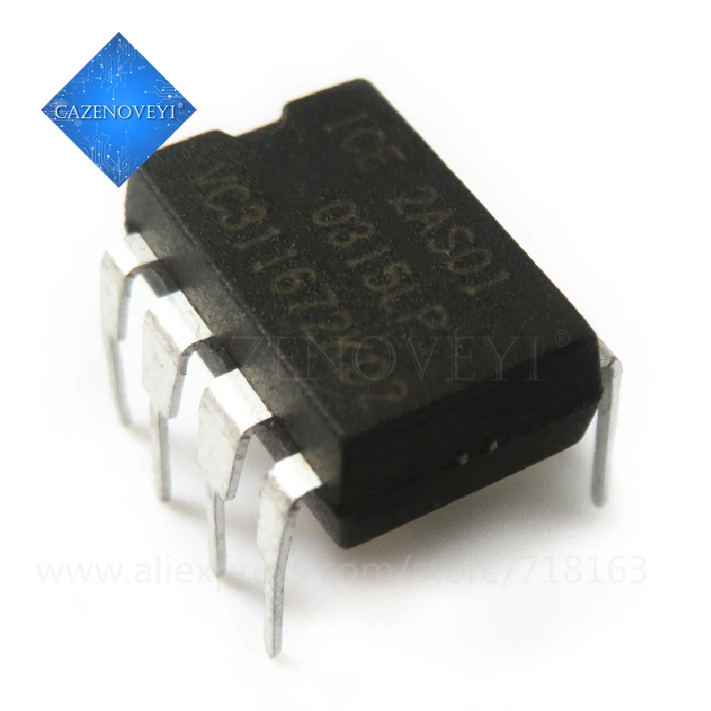 1pcs/lot ICE2AS01 2AS01 DIP-8 In Stock | Электронные компоненты и принадлежности