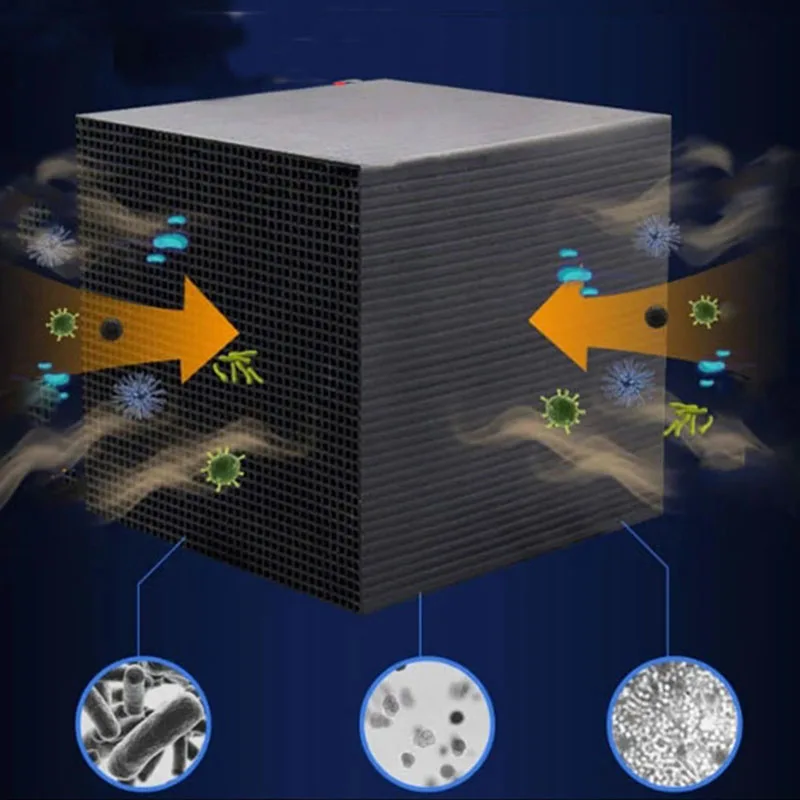 ABSS-Eco-аквариум очиститель воды куб 10X10 см ультра сильная фильтрация и поглощение
