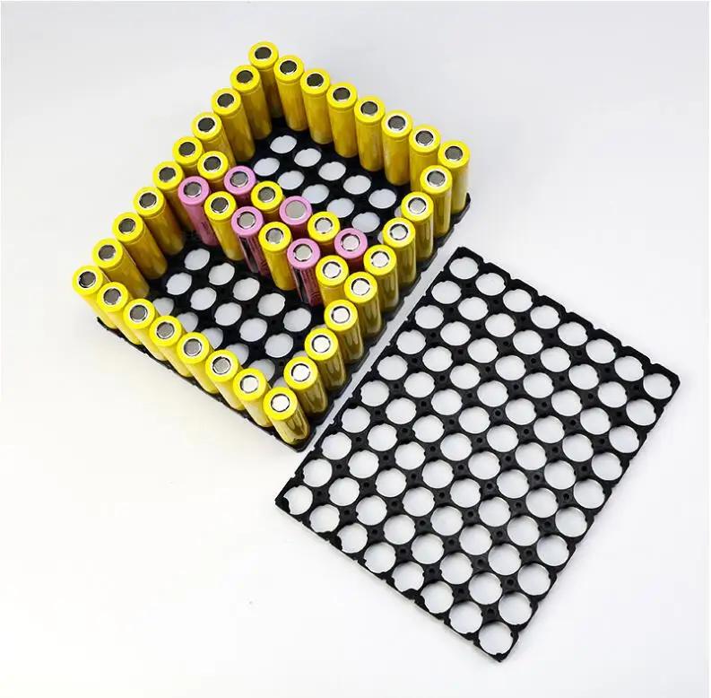 

15 шт./лот MasterFire 8*10 21700 держатель аккумулятора Кронштейн безопасности ячеек антивибрационные пластиковые кронштейны для литиевых батарей 21700