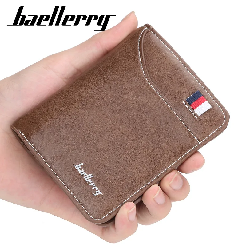 

Wallet Men's Short Korean Version Vertical Multi-Card Bit 3Fold Zero Wallet Thin Driver's License Card Bag