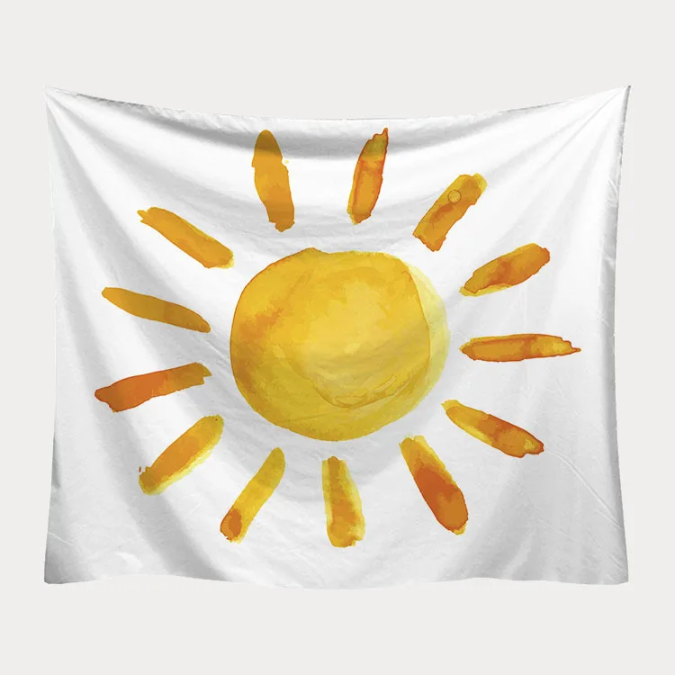 Гобелен Sun Dog комнатное одеяло настенное украшение пляжное полотенце макраме