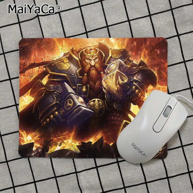 Maiya высокое качество Hearthstone прочный резиновый коврик для мыши игровой коврик для мыши