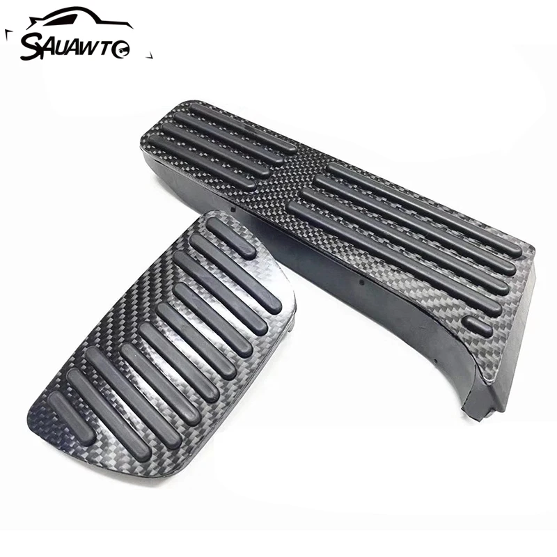 Новинка углеродное волокно автомобильный топливный ускоритель педаль тормоза