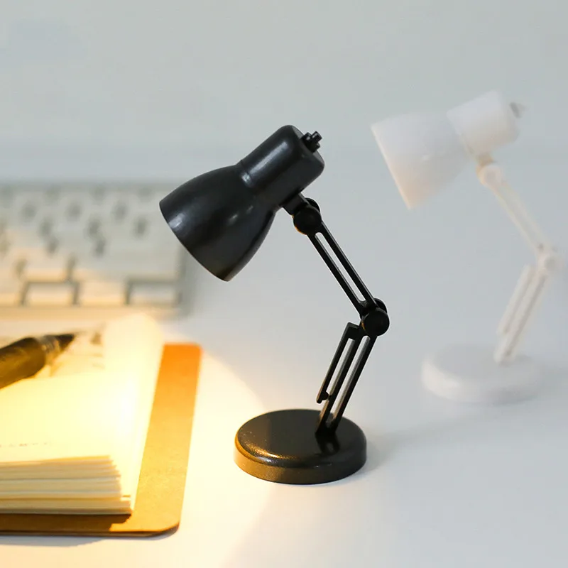 

10 CM mini portable LED table lamp 8 hours small Simple creative student eye protection learning reading night light writing