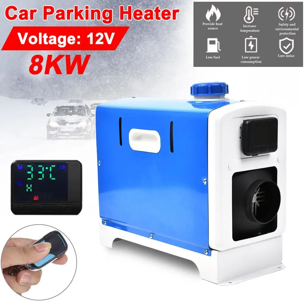 

Car Parking Air Heater 12V 8KW All InAir Car Diesels Parking Heater Trucks Motor-Homes Boats Bus +LCD Key Switch+Remote