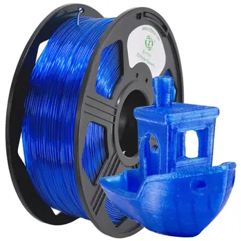 

YOYI PETG Filament for 3D Printers 1.75mm 1kg Transparent blue