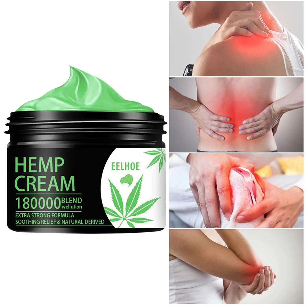 

Natural Anti-Inflammation Hemp Cream For Neck Pain Balm Ointment Pain Relief Relieve Musle Relief Hemp Cream Relief Arthrit