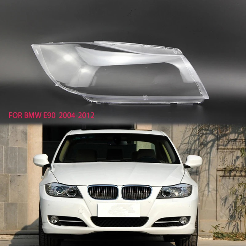 Для BMW E90 2004-2012 Оболочка объектива абажур фара прозрачный объектив корпуса прозрачные стеклянные линзы пластиковый корпус крышка e91