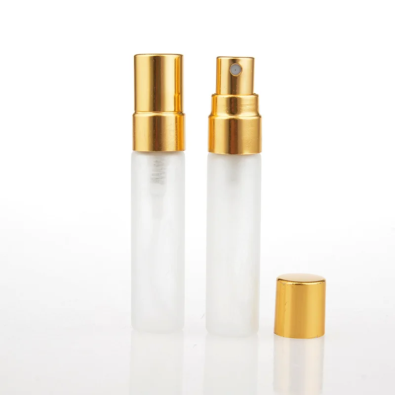 2ml 3ml 5ml 10ml clear mini perfume glass bottle empty cosmetics bottle sample test tube thin glass vials amber 50pcs/lot 5ml Thin Glass Perfume Bottle Empty Glass Vial Sample Test Tube Glass Bottle Travel Spray Atomizer Refillable