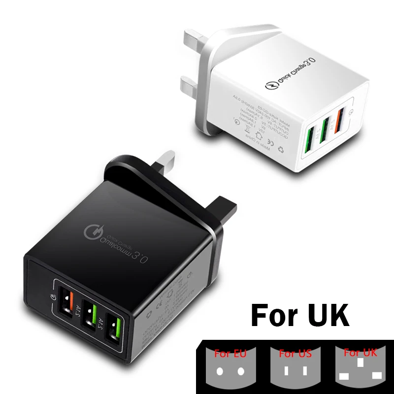 X41 Быстрая зарядка 3,0 быстрое USB зарядное устройство для iPhone 8 XS samsung Xiaomi huawei EU US Plug адаптер зарядного устройства для мобильного телефона