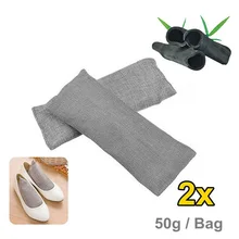 Обувь бамбуковый уголь мешок очиститель воздуха активированный автомобиль шкафы холодильники прочный