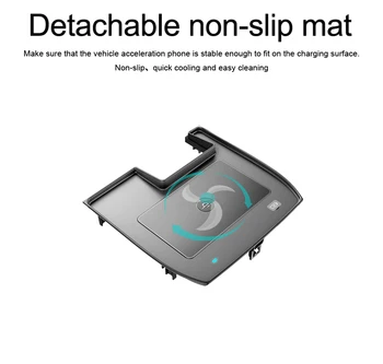 

QI Car Wireless Charger Fast Charging For Honda Civic 2016 Intelligent Infrared Phone holder For Iphone Samsung