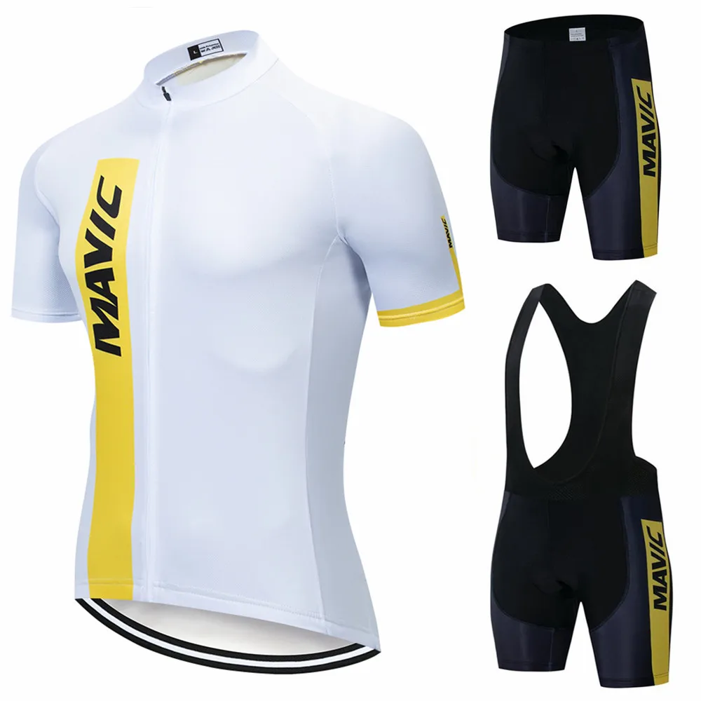 Велосипедная Джерси 2020 Pro Team Mavic Ropa Ciclismo Hombre летние трикотажные изделия с коротким