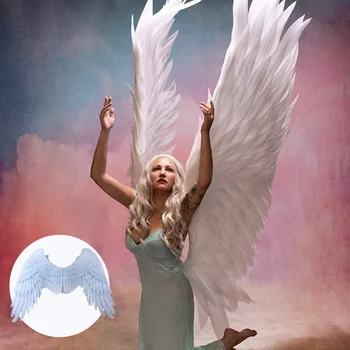 

Halloween 3D Angel Devil Big Wings Costume Theme Party Cosplay Accessories of Kid Adult Mardi Gras Theme Party Wings Dropship