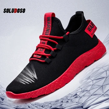

Mesh Men Sneakers Breathable Casual Lace-up Men Shoes Lightweight Comfortable Walking Men Vulcanize Shoes Tenis Feminino Zapatos