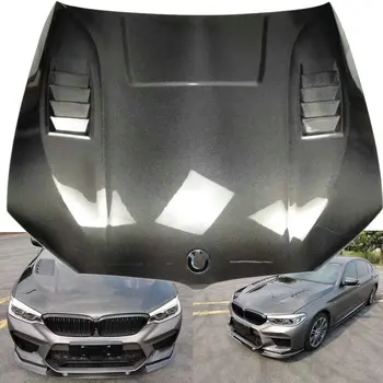 

Carbon Fiber Front Engine Hoods Auto Car Bonnet cover Front Hood Bonnets For BMW G30 G38 F90 M5 series Bodykit front bumpers