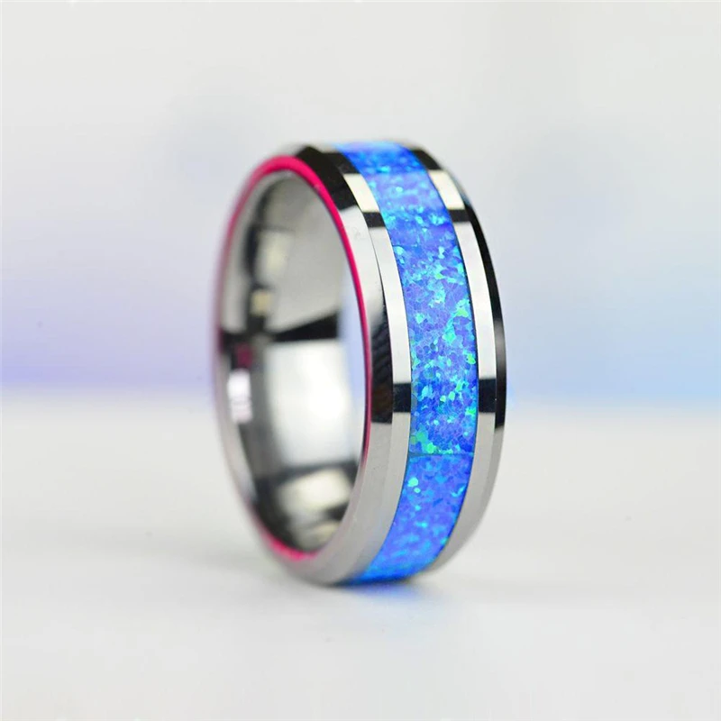 Wedding Rings Finger Rings Jewelry Rings 8mm Stainless Steel Rings For Men