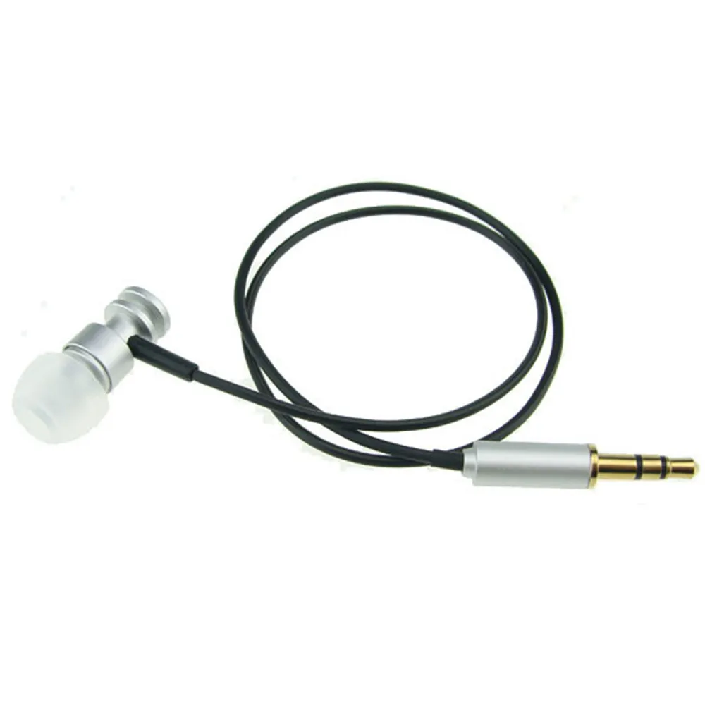 In ear Short line Unilateral Earphones for Mobile Phone Bluetooth MP3 MP4 Radio Computers 3 5mm Wired Earphone Stereo Earbuds